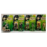Misc. Collectible STAR WARS Power Of The Jedi Action Figures & Attack Of The Clones Sneak Preview (New Old Stock)