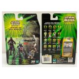 Misc. Collectible STAR WARS Power Of The Jedi Action Figures & Attack Of The Clones Sneak Preview (New Old Stock)
