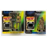 Misc. Collectible STAR WARS Power Of The Force Action Figures With Freeze Frame Action Slide (New Old Stock)
