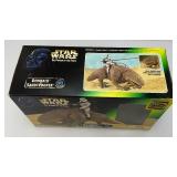 Misc. Collectible STAR WARS Power Of The Jedi Darth vMaul With Sith Attack Droid (New Old Stock) & The Power Of The Force Dewback And Sandtrooper Action Figures (Open Box Missing Weapons)