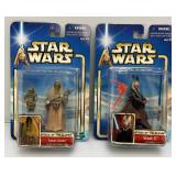 Misc. Collectible STAR WARS "Attack Of The Clones" Action Figures (New Old Stock)