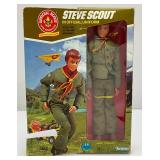 1974 VERY RARE (STEVE SCOUT) Boy Scout Action Figure In Original Box
