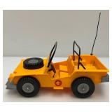1974 VERY RARE (STEVE SCOUT) Action Figure "The Pathfinder" Jeep, Trailer And Boat In Original Box (Tent Flaking)