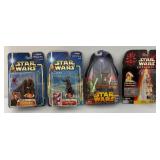 Vintage Misc. Collectible STAR WARS Action Figures (New Old Stock)