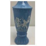 Misc. Vintage Collectible Chinese Blue & White Porcelain Cup, Roman Themed Decantor, Cups And More