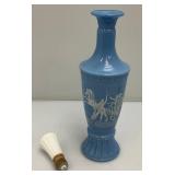 Misc. Vintage Collectible Chinese Blue & White Porcelain Cup, Roman Themed Decantor, Cups And More