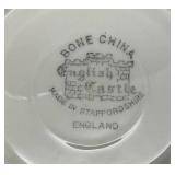 Misc. Vintage Collectible Chinese Blue & White Porcelain Cup, Roman Themed Decantor, Cups And More
