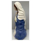 Vintage 26" Mary And baby Jesus Blow Mold (Has Light)