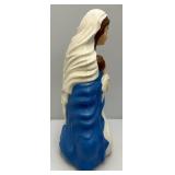 Vintage 26" Mary And baby Jesus Blow Mold (No Light)