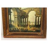 Two old Framed Pictures One is Original Oil