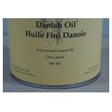 1QT Tried & True Danish Oil Polymerized Linseed Oil