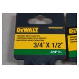 *2* DeWalt Reducing Impact Adapter - 3/4"x1/2"