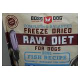 Boss Dog Raw Diet Dog Treats - Fish Recipe - 12oz