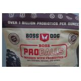 *2* Boss Dog Pro Balls Chicken Meatballs Dog Treats