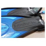 Cressi Adult Rondine Palau Fin Snorkel Set - Fin Size XS/S