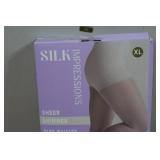 Silk Impressions High Waisted Nylons - XL