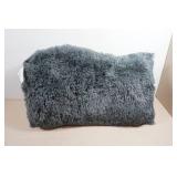 Plush Body Pillow - 18"x36" Gray