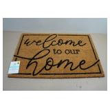 Comfort Bay Printed Doormat - 18"x27" Welcome to Our Home