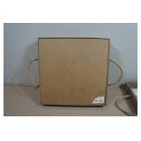 *2* Decorative Serving Trays - 12"x12"