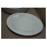 *20* Milkshake Glasses and 7 Oval Plates