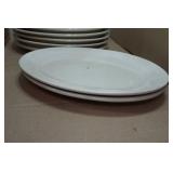 *20* Milkshake Glasses and 7 Oval Plates