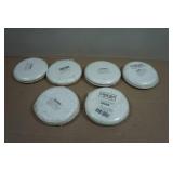 *6* Carlon 3-Packs CPC4WH Ceiling Fan Box Covers - 4"