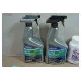 Grout Cleaner, Sealer Remover, Knife, Rags and Rack