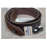 Boston Leather Belts Sizes Medium & 30 and Leather Citation Book
