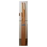 Trim & Finished Wood Board Lot – Long Boards, Molding, Mixed Sizes