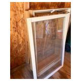 New Wood Framed Window Unit - Window Insert.