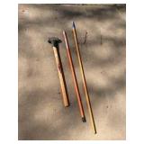 Paint Poles & Sledge Hammer
