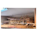 MISC. Includes wood - Construction Heater & Wiring - everything shown