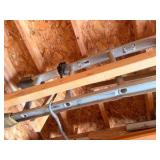 Lot Pile of Wood with Ladder