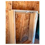 New Wood Framed Window Unit - Window Insert.