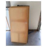 4 Units of Heavy-duty Boltless Steel/Wood shelving units