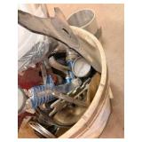 Various Scrap Metal Other Parts and 3/16" thick 8’ Steel