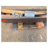 Furniture Dolly, Light bulbs, Door Handles, Lamp and misc.