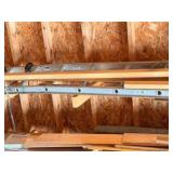 Lot Pile of Wood with Ladder