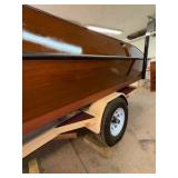 2020 Homemade Open Motor boat 21’6” – MerCruiser Inboard/Outdrive – Trailer (1989) Included