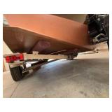 2020 Homemade Open Motor boat 21’6” – MerCruiser Inboard/Outdrive – Trailer (1989) Included