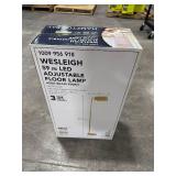Wesleigh 59 in. LED Floor Lamp: 3 CCT dimmer