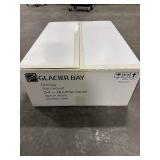 Glacier Bay 34 in. Farmhouse Sink, White