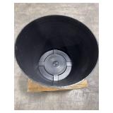 Natural Oak Resin Pots, 17.7" Dia (8 pack)