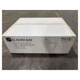 Glacier Bay 34 in. Farmhouse Sink, White