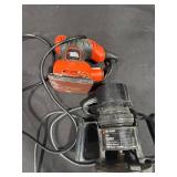 Black & Decker Sander & Router