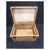 Wooden Earth Painted Box
