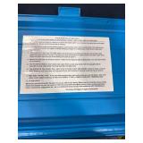 Blue Plastic Survival Kit