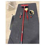 Red & Black Cleaning Brushes Lot