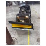 Polaris Sportsman ATV with Plow