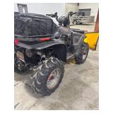 Polaris Sportsman ATV with Plow